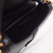 Dior Saddle Bag Original Leather black 26cm M0446 - 4