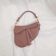 Dior Saddle Bag Original Leather pink M0446 - 1