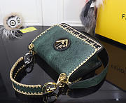 fendi FF logo handbag  - 4