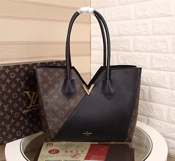 Louis Vuitton Monogram Kimono Bag M40460 Black