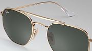  Ray-Ban Icons Sunglasses  Round  Marshal Green Classic G-15 - 2