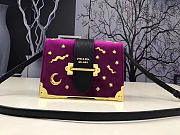 Prada cahier bag Purple shoulder bag - 1