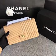 Chanel Calfskin Chevron Quilted 2.55 flap bag 1112 - 3