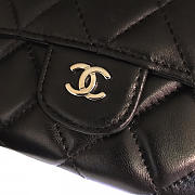 Chanel wallet lambskin with silver hardware - 4