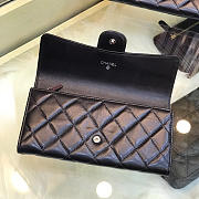 Chanel wallet lambskin with silver hardware - 3