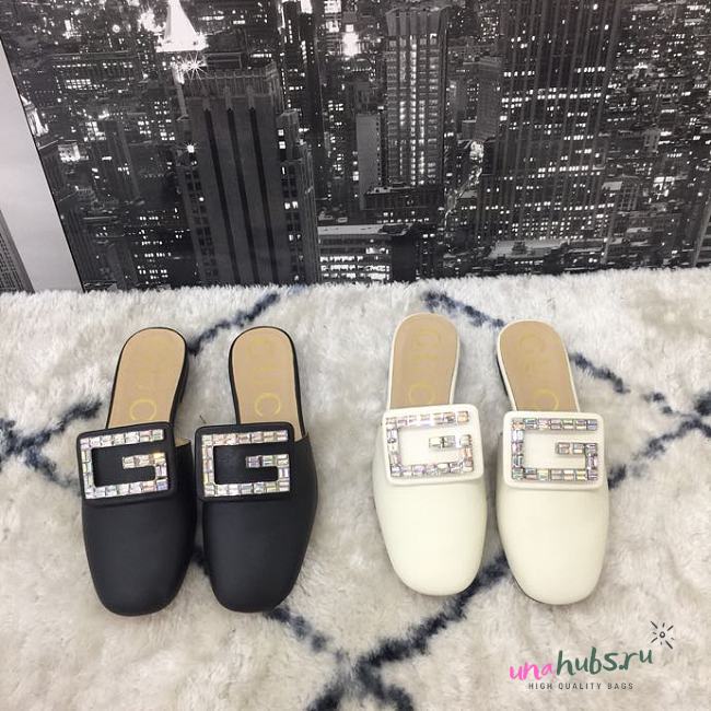 Gucci slippers shoes - 1