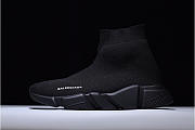 Balenciaga Speed Trainer Triple Black shoes - 4