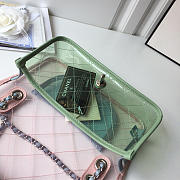 Chanel Flap Bag Transparent Toile Lambskin - 2