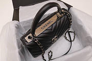 Chanel Chevron Trendy CC Small Flap Top Handle Bag A92236 - 2018 - 6