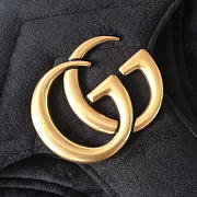 Gucci GG Marmont Chevron velvet shoulder bag - 3