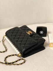 Chanel Woc Pearl rhombic Classic Flap Bag  - 2