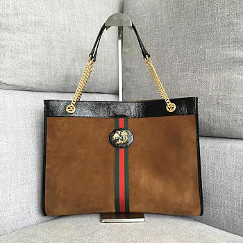 Gucci Large tote with tiger head