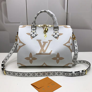 Louis Vuitton SPEEDY BANDOULIÈRE 30 M44572 Creme 