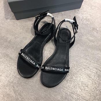 Balenciaga slippers balck 001