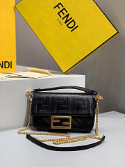 2019 Fendi bag BAGUETTE black - 1