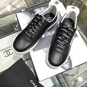 Chanel Sneakers White & Black - 5