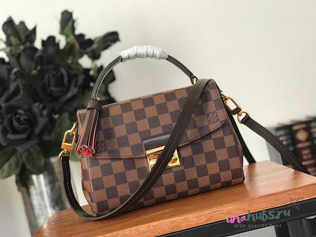 Louis Vuitton CROISETTE Damier Ebene - 1