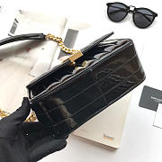 YSL VICKY SHOULDER BAG BLACK  20.5cm - 6