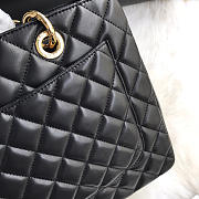 Chanel Tote Black Lambskin  - 5