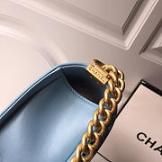 Chanel Chevron Lambskin Boy Bag  - 6