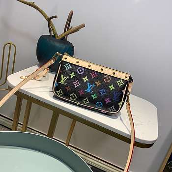 LOUIS VUITTON SHOULDER BAG BLACK