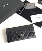 Chanel Wallet Caviar With Silver Hardware - 1