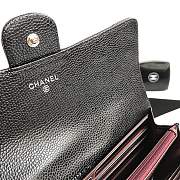 Chanel Wallet Caviar With Silver Hardware - 6