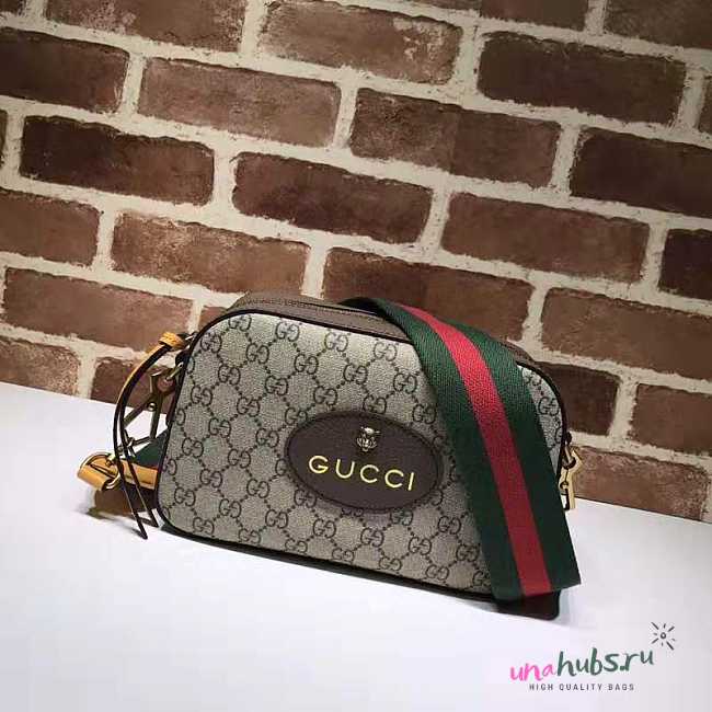 Gucci GG Supreme Messenger Bag 002 - 1