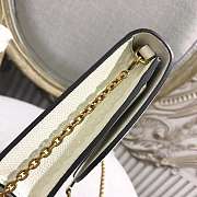 DIOR WHITE  SADDLE-CLUTCH VAN KALFSLEER - 6