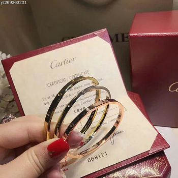 Cartier love bracelet