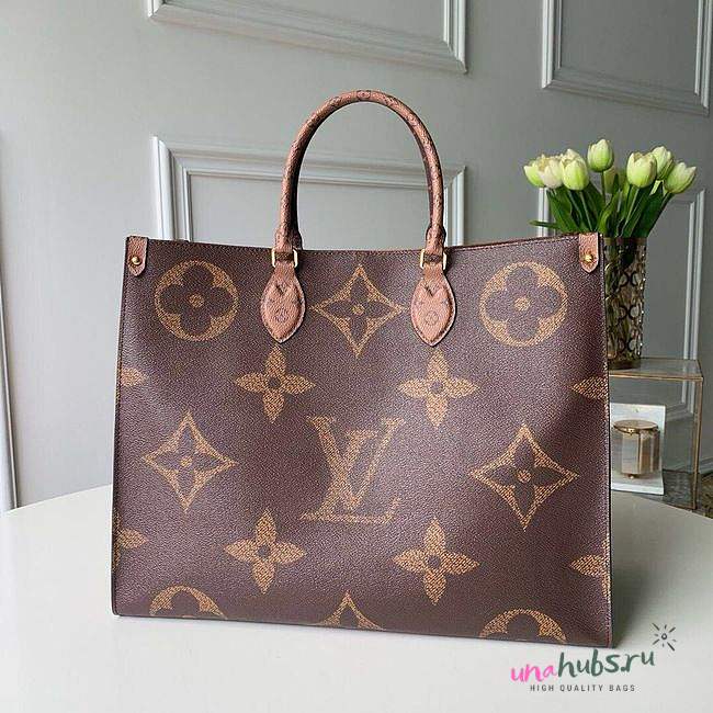 Louis Vuitton Monogram Giant Onthego Tote Bag - 1