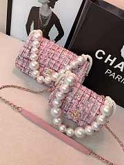 Chanel CF handbag Pink - 1