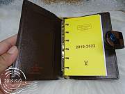 Louis Vuitton Agenda PM Damier Ebene Diary Cover - 5