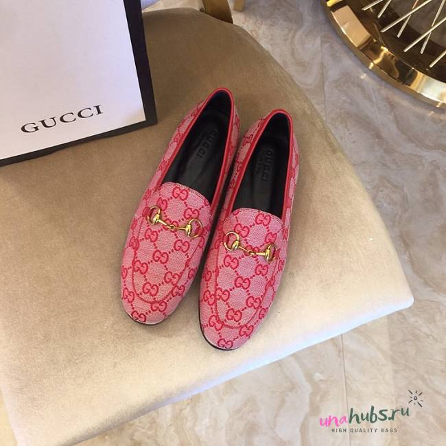 Gucci GG canvas loafer - 1