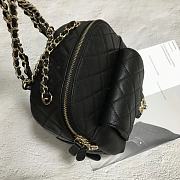 Chanel Backpack Caviar Leather Black - 4