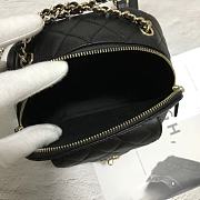 Chanel Backpack Caviar Leather Black - 2