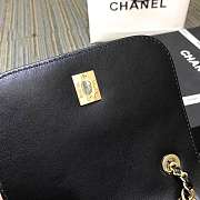 Chanel Fine Grain Embossed Calf Leather Backpack - 5