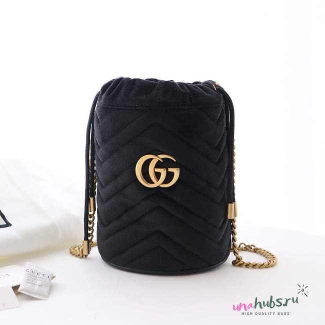 Gucci GG Marmont mini bucket bag - 1