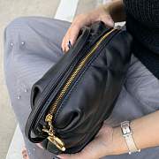 Chanel Lambskin small bowling bag black - 5