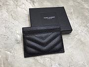 YSL Card Holder Black Silver & Gold & all Black - 6