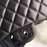 Chanel 30cm CF Lambakin Bag All Black - 5