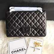 Chanel 30cm CF Lambakin Bag All Black - 6