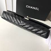 Chanel Palm print calfskin clutch - 3