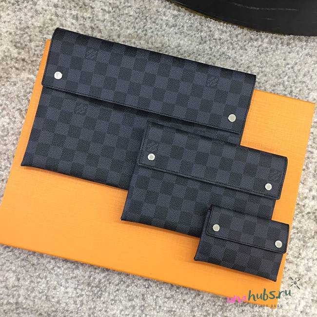 LOUIS VUITTON ALPHA TRIPLE POUCHES - 1