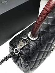 Chanel Coco Bag With Top Handle Small - 6