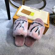 LV Slippers Pink - 6