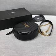 YSL Vinyle Camera Round Shoulder Bag - 3