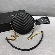 YSL Vinyle Camera Round Shoulder Bag - 2