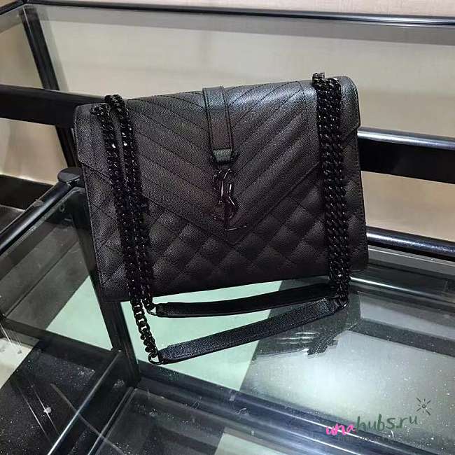 YSL ENVELOPE MEDIUM BAG ALL BLACK - unahubs.ru