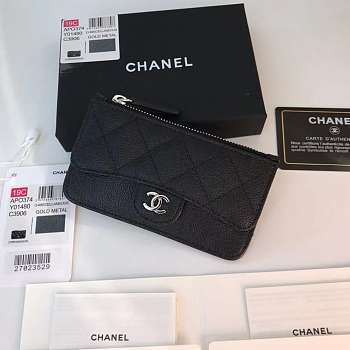 Chanel card holder wallet